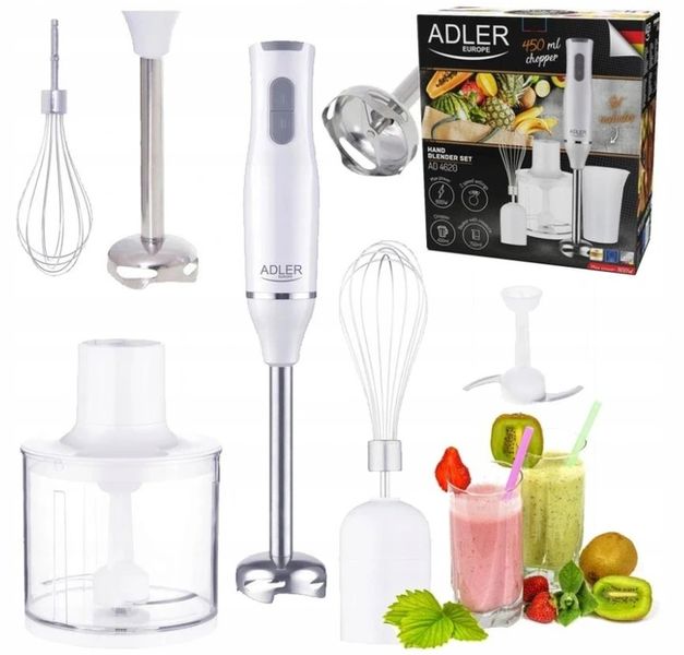 Blender Ręczny Zestaw Mikser Malakser Turbo Robot zdjęcie 1