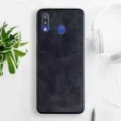 Etui AIORIA Vintage LEATHER do Samsung Galaxy A40 czarny