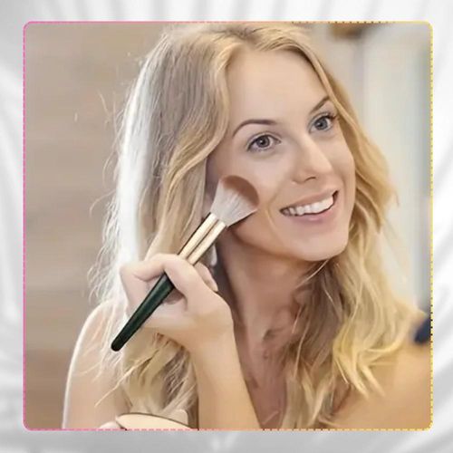 Zestaw pędzli do makijażu +  etui 14 szt do twarzy i oczu puszyste na Arena.pl