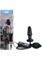 fanny hill inflatable buttplug black