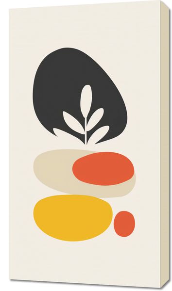 Obraz 50x90cm Botaniczna Spójność zdjęcie 1