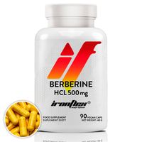 IRONFLEX BERBERYNA HCL 500mg BERBERYS EKSTRAKT NA ODCHUDZANIE VEGE 90 kaps
