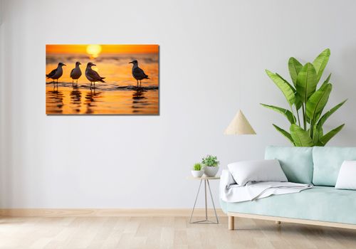 Obraz 100x60cm Mewia Gawęda na Arena.pl