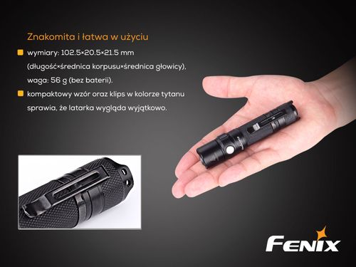 Latarka diodowa Fenix LD12 2017 Edition na Arena.pl