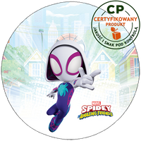 Opłatek na tort Spidey i Przyjaciele