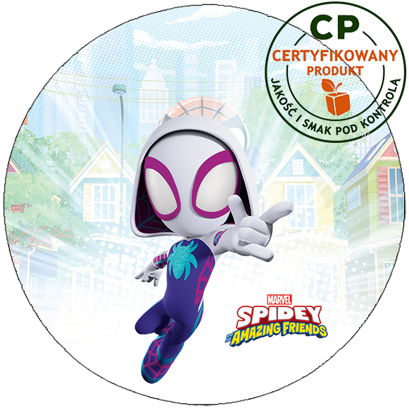 Opłatek na tort Spidey i Przyjaciele zdjęcie 1