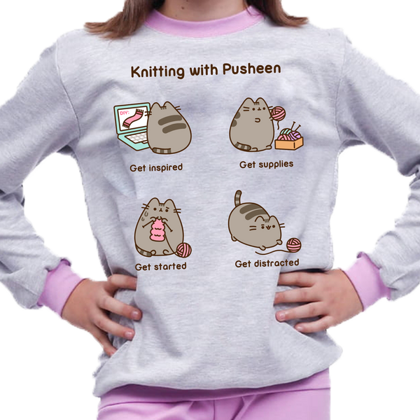 Piżama dziecięca Pusheen zdjęcie 1