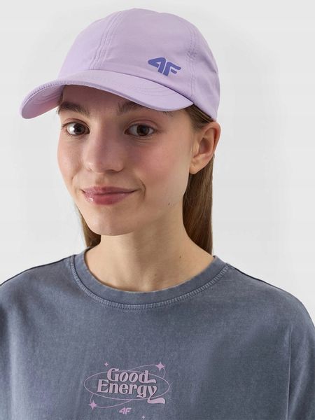 4F CZAPKA Z DASZKIEM DZIEWCZĘCA DZIECIĘCA STRAPBACK SS24 zdjęcie 1