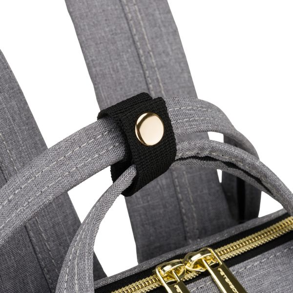 plecak materiałowy ptn alfa-5288 gray zdjęcie 12