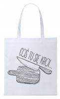 Dla Kucharza Kucharki Torba Eco Biała Shopper Z Nadrukiem Ze Zdjęciem