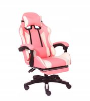 FOTEL SL-21 GAMINGOWY KUBEŁKOWY GRACZA Z PODNÓŻKIEM