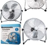wentylator podłogowy ravanson wt-7045 inox