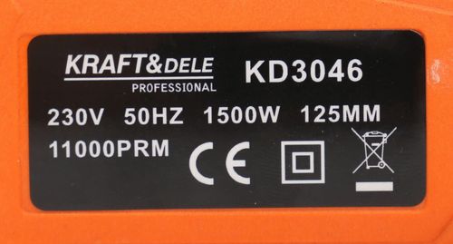 SZLIFIERKA KĄTOWA 1500W KD3046 na Arena.pl