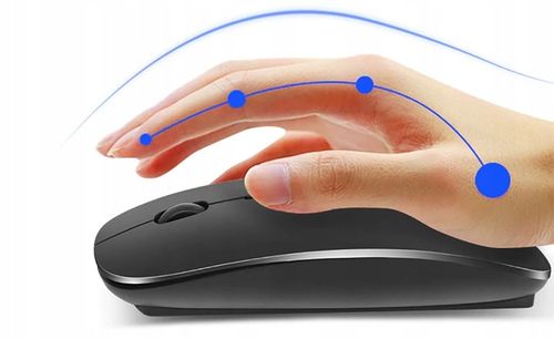 MYSZKA KOMPUTEROWA BEZPRZEWODOWA BLUETOOTH CICHA MYSZ OPTYCZNA na Arena.pl