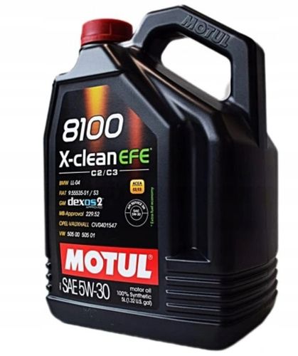 Olej silnikowy Motul 8100 X-Clean EFE 5W-30 5 l API SN+zawieszka na Arena.pl