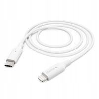 Kabel HAMA Ładujący/data MFI USB-C - Lightning 1m Biały