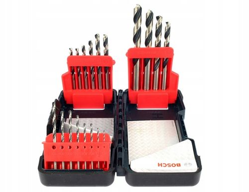 ZESTAW 18 wierteł do stali BOSCH HSS POINTTEQ na Arena.pl