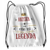 Plecak Sportowy Szkolny Dla Krzyśka Syna Dziecka Z Nadrukiem Ze Zdjęciem