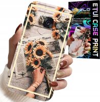 ETUI DO SAMSUNG A5 2017 - KWIATISTY WZÓR SŁONECZNIK SŁONECZNIKI