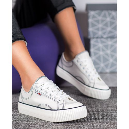Białe Trampki Na Platformie r.38 na Arena.pl