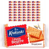Krakuski Petit Beurre Herbatniki 50 g x 56 sztuk