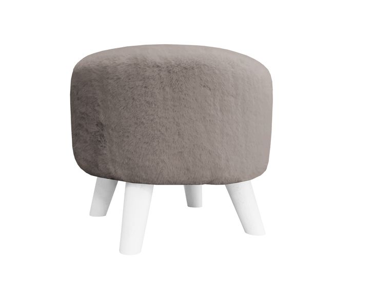 Pufa ALA noga biała Bunny05 zdjęcie 1