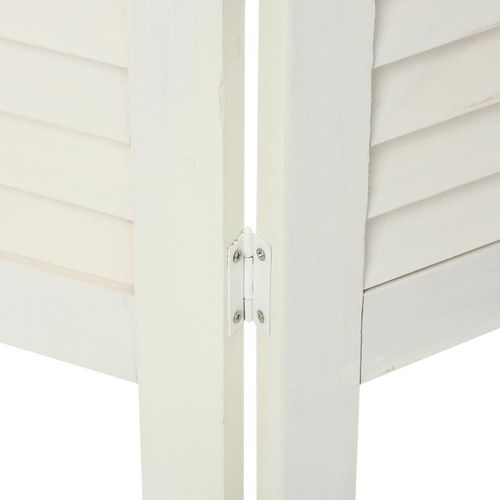 Parawan Camila drewniany biały na Arena.pl