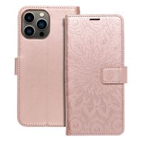 Kabura MEZZO Book do IPHONE 13 PRO MAX mandala złoty róż