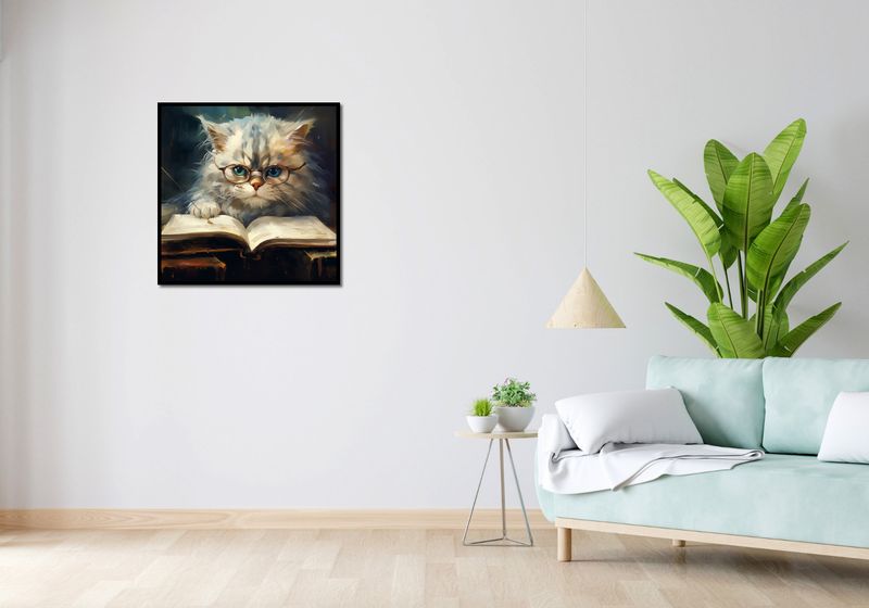 Plakat 70x70cm Ucz Się Ucz zdjęcie 4