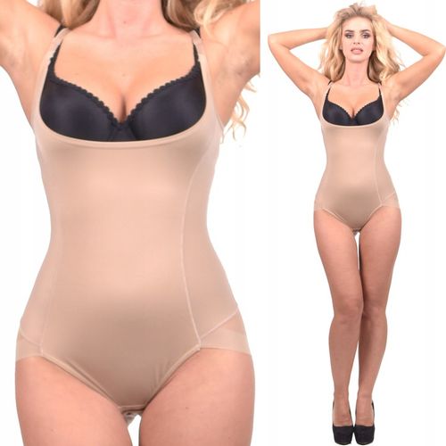 BODY jak gorset CZARNE wyszczuplające modelujące majtki SIZE PLUS fenome na Arena.pl