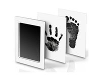 Odcisk rączki stópki dziecka pamiątka niebrudzący prezent