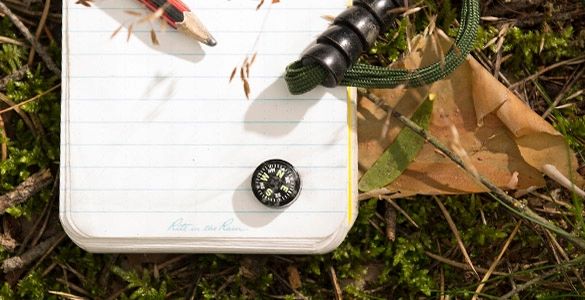 HELIKON Kompas Button Compass Small Czarny zdjęcie 5