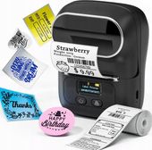 Phomemo M110 mini drukarka termiczna samoprzylepnych etykiet naklejek BLACK