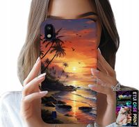 ETUI DO SAMSUNG A10 - PLAŻA, WAKACJE, TROPIKALNA WYSPA OBUDOWA