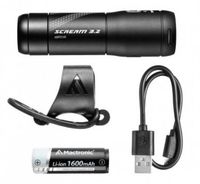 LAMPA ROWEROWA PRZEDNIA SCREAM 3.2 600LM ŁADOWALNA - LA-ABF0165