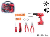 zestaw narzędzi na baterie