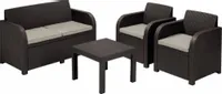 Zestaw mebli ogrodowych Georgia 4 os. + stolik Keter