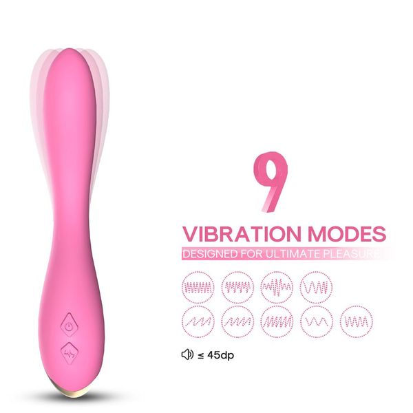 Wibrator Masażer Stymulator Punktu G 22Cm 9 Trybów zdjęcie 2