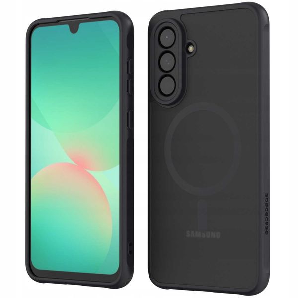 Spacecase Hybrid Mag Galaxy A26 5G Black zdjęcie 5