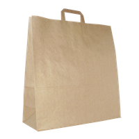 Torba papierowa 45 x 18 x 48 cm, 50 szt. beżowa AWIH