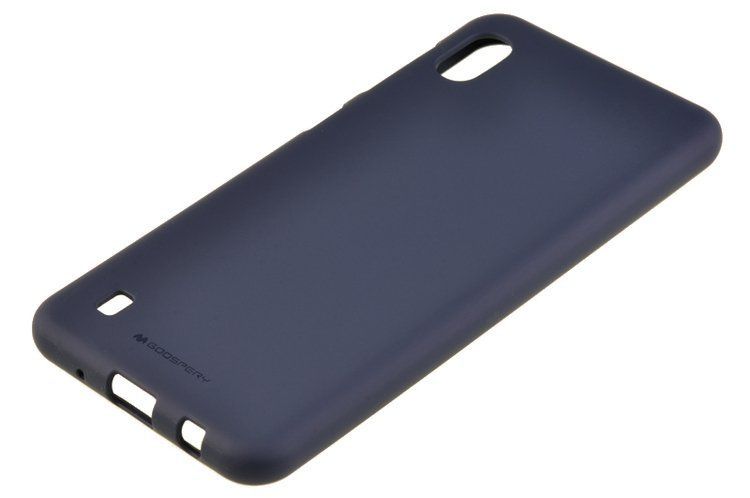 Etui Mercury Goospery Soft Feeling Samsung Galaxy A10 granatowy zdjęcie 1