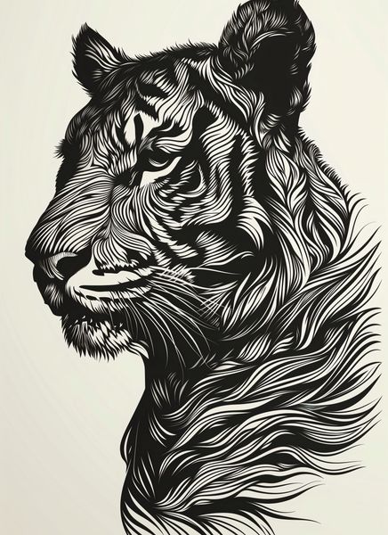 Plakat 40x55cm Tygrysi Gwizd zdjęcie 1