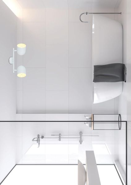 Azuro listwa 2x40W E27 biały zdjęcie 3