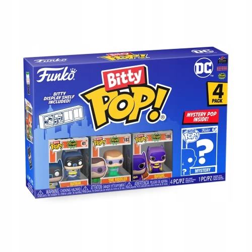 Funko Bitty POP! DC Comics Batman 2cm 4pak na Arena.pl