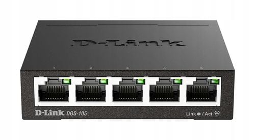 Switch D-Link 5p DGS-105 (5x10/100/1000Mbit) na Arena.pl