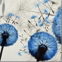 50CM 50CM OBRAZ NIEBIESKIE DMUCHAWCE DRUK PŁÓTNO