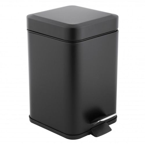 Zestaw łazienkowy czarny 2-elementy - kosz na śmieci i szczotka do WC na Arena.pl