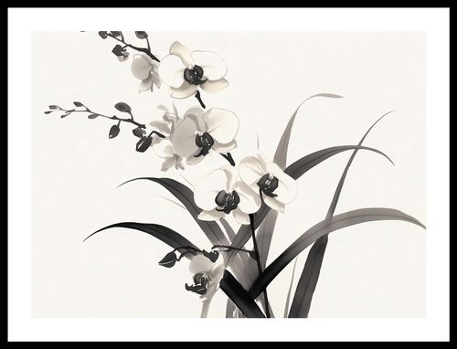 Plakat 55x40cm Orchidea na Arena.pl