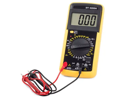 Cyfrowy miernik multimetr prądu dt9205a lcd cyfra na Arena.pl