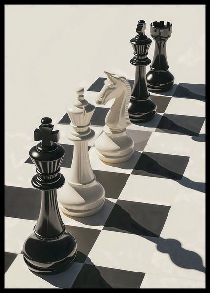 Plakat 42x59,4cm Szach i Mat zdjęcie 2